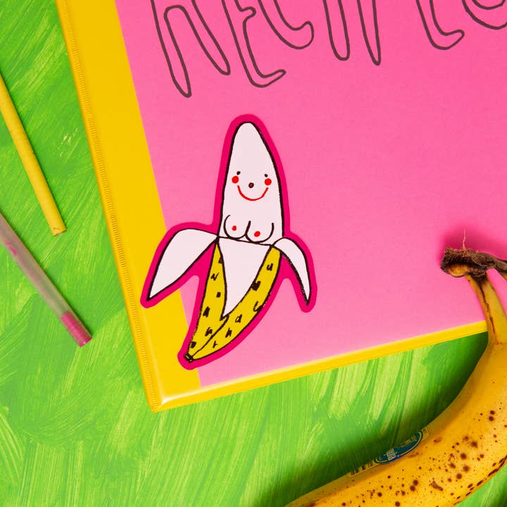 gentle thrills - Wholesale Sticker - banana sticker