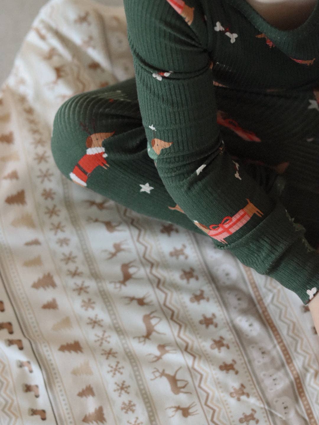 Sunday Littles – wholesale Sleepsuit – Baby – Little Zippers in Jingle Pups7