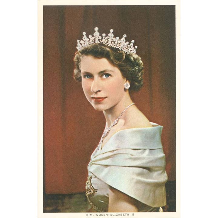 Found Image Press - Wholesale Stationery/Notecard Set - Greeting Card EN-60 Queen Elizabeth II