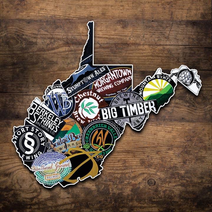 « Virginia, le dieu de la bière de l'Ouest » pour la vente par States Of Brew