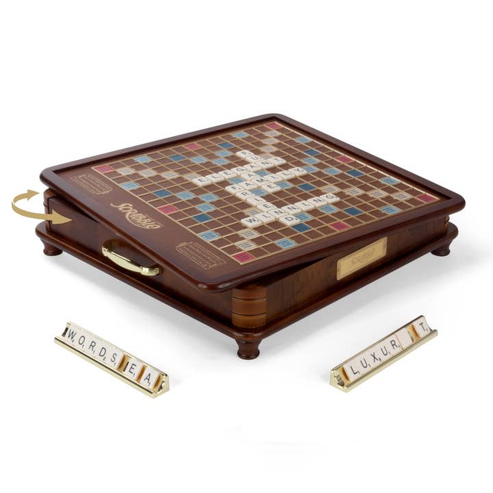 WS Game Company - Wholesale Board Game - Scrabble Luxury Edition