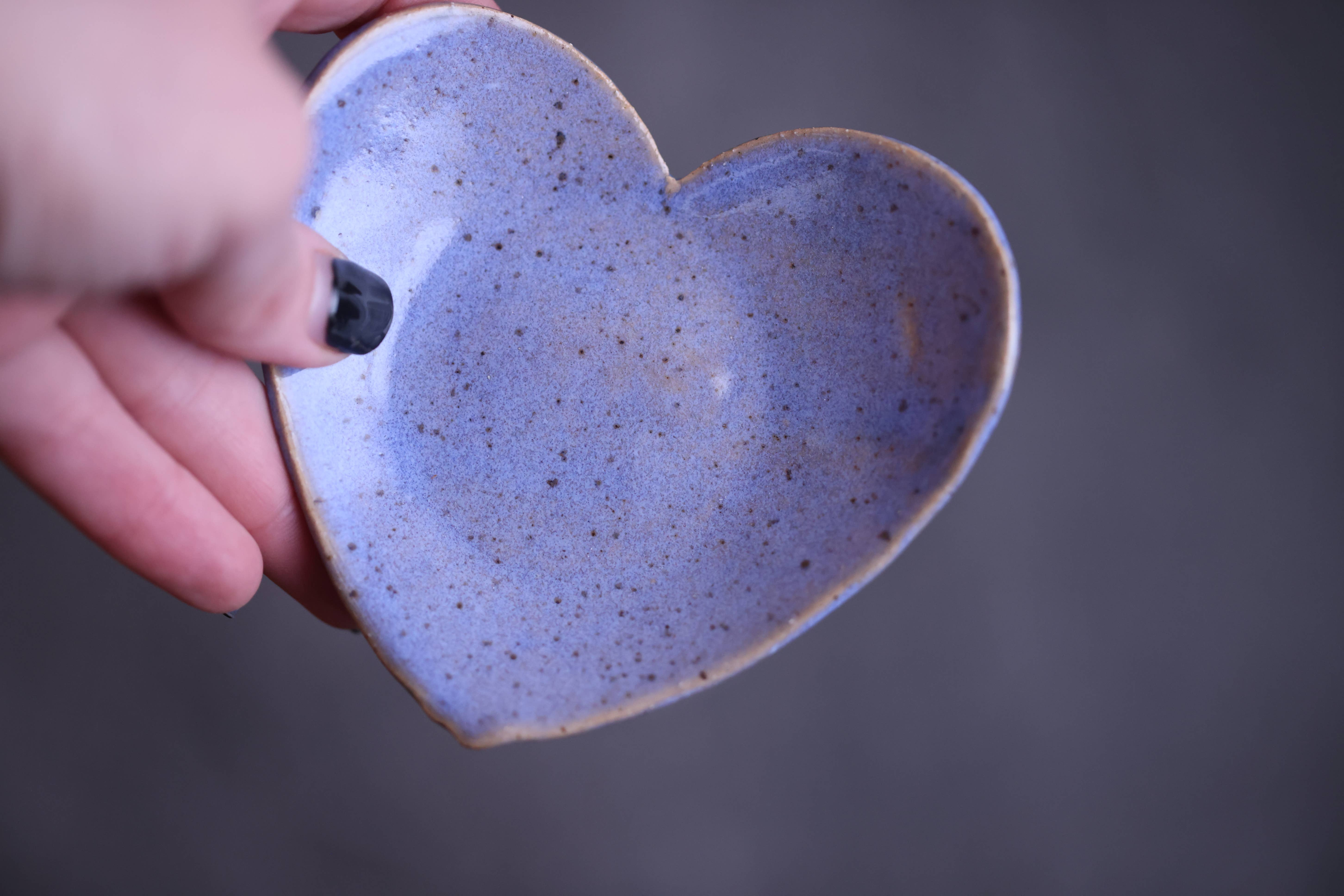 Mud & Maker – wholesale Jewellery dish – Heart Mini Plates1
