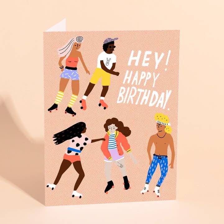 ROLLIN' - Tarjeta de Cumpleaños - DSC para venta al por mayor de Carolyn Suzuki