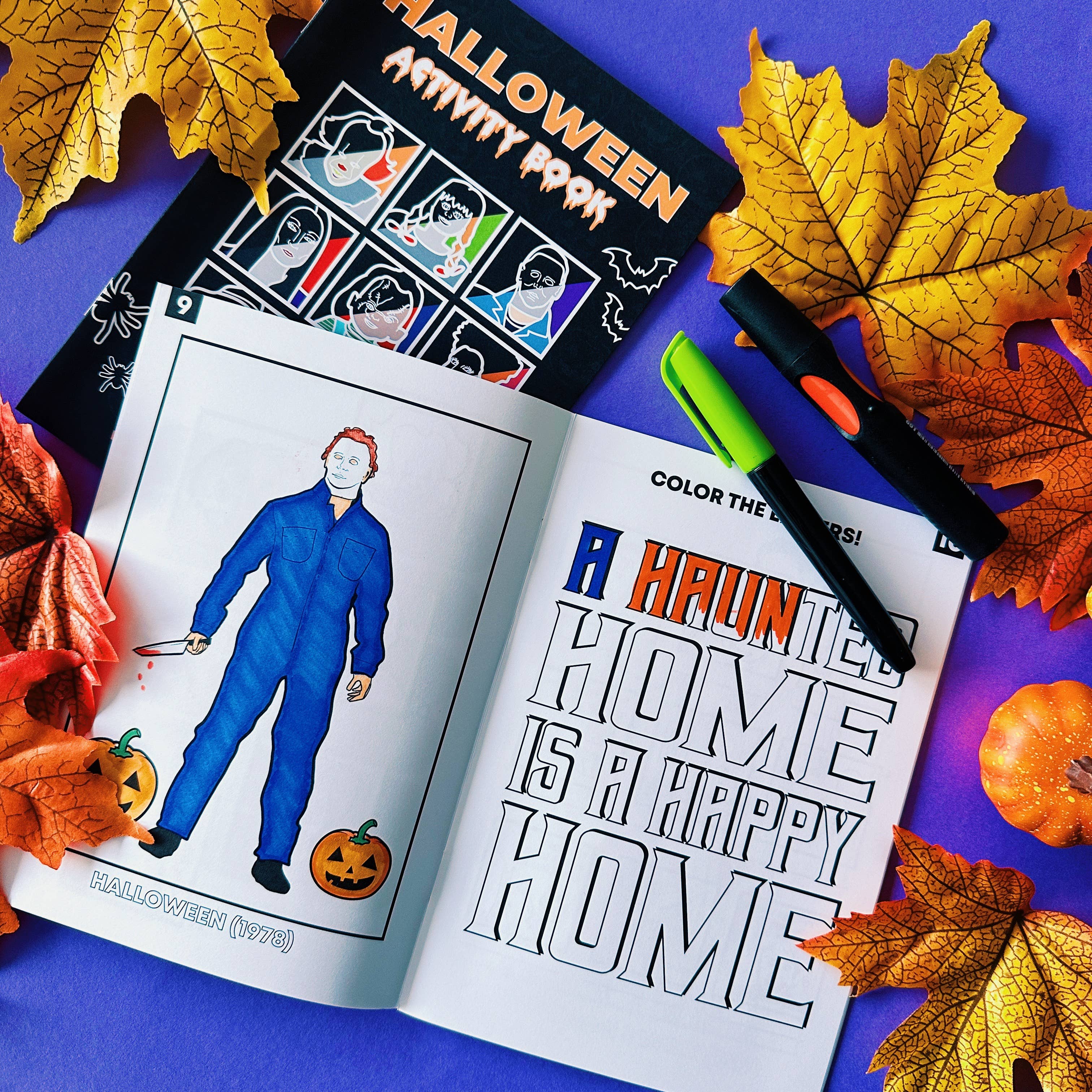 Studio Soph (We Pay Your Import Fees - We Ship DDP) - Wholesale Colouring and activity book – kids and baby - Halloween Activity Book6