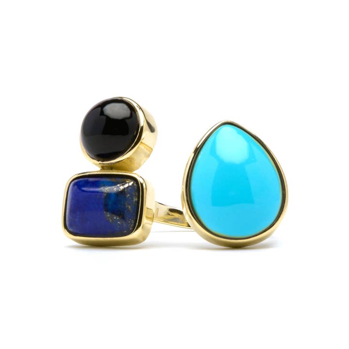 Luxenter - Wholesale Cocktail/Statement Ring - Anillo Luxenter Miya Plata de Ley 9252