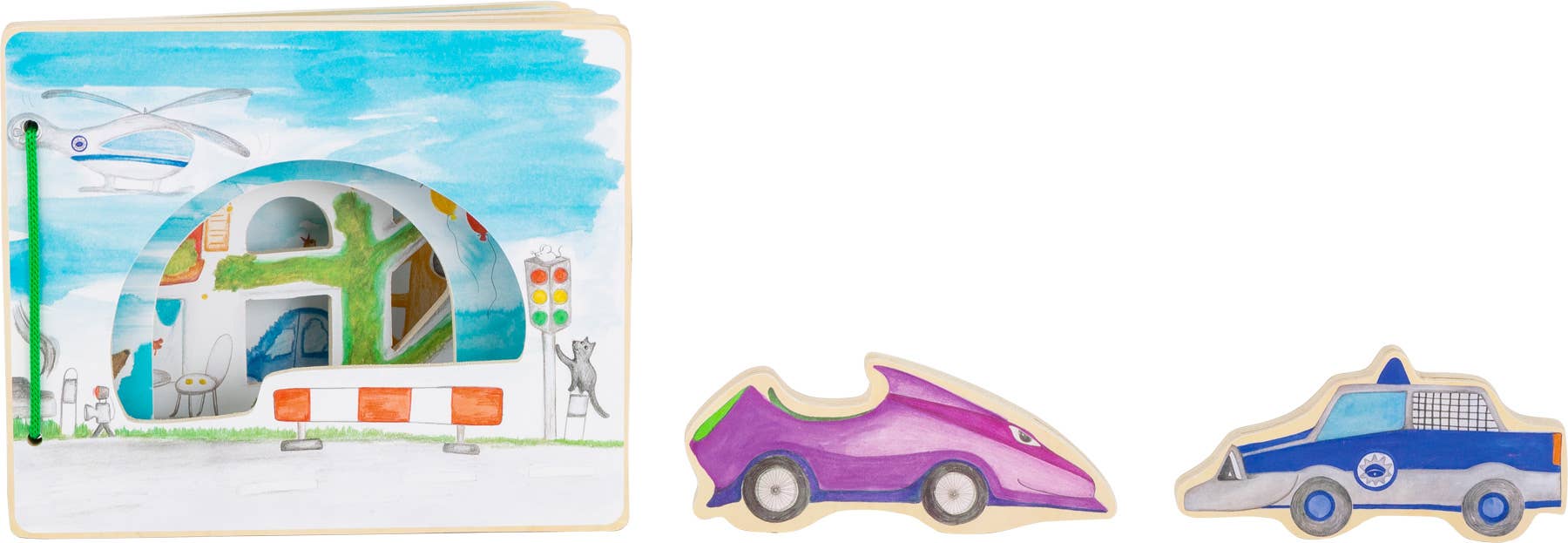 small foot - Wholesale Preschool Book (3-5) - Picture Book Police, interactive3