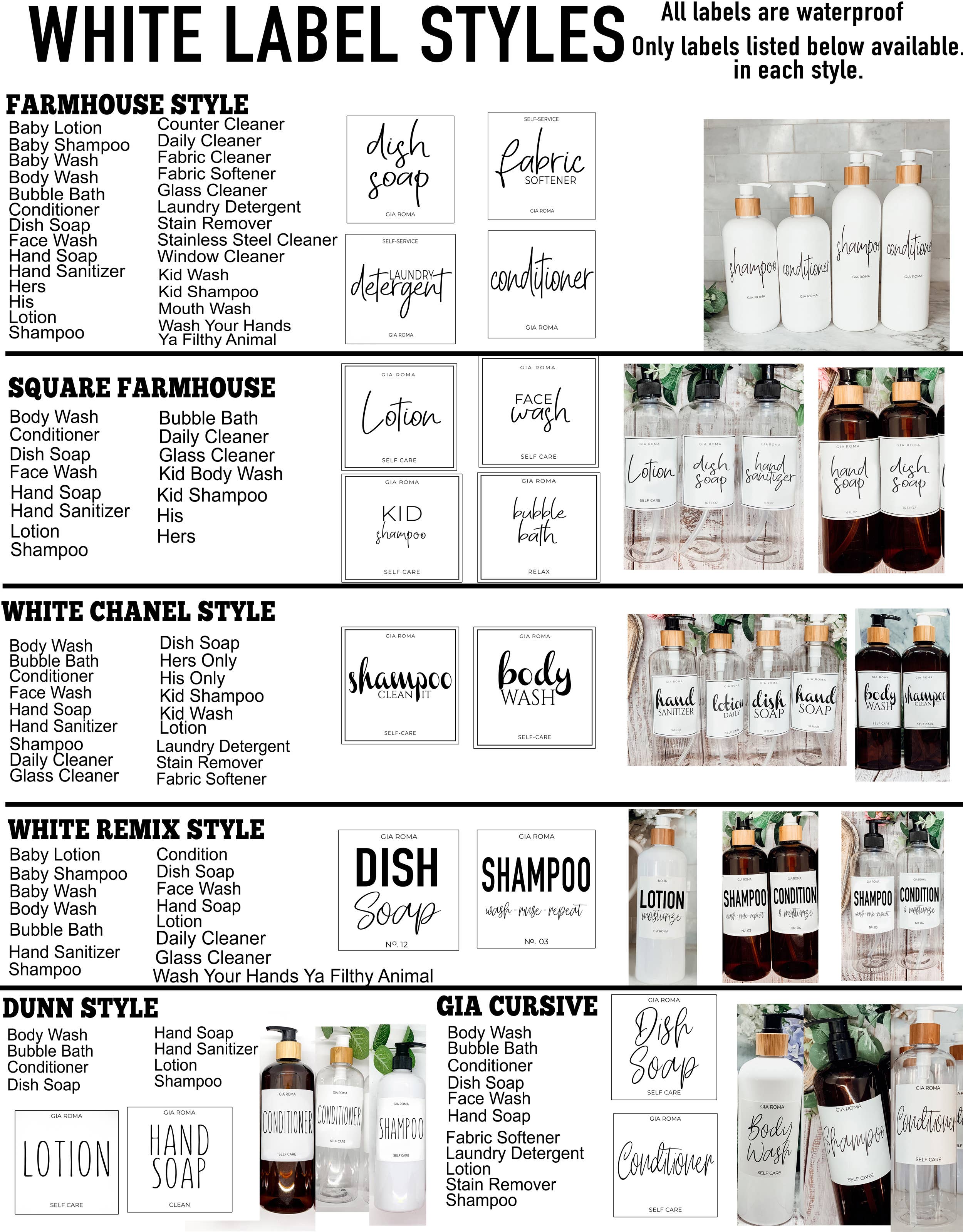 Gia Roma - Vendita all'ingrosso Dispenser per sapone - Dispenser di sapone, flaconi dispenser di ricarica in vetro ambrato da 16 once2