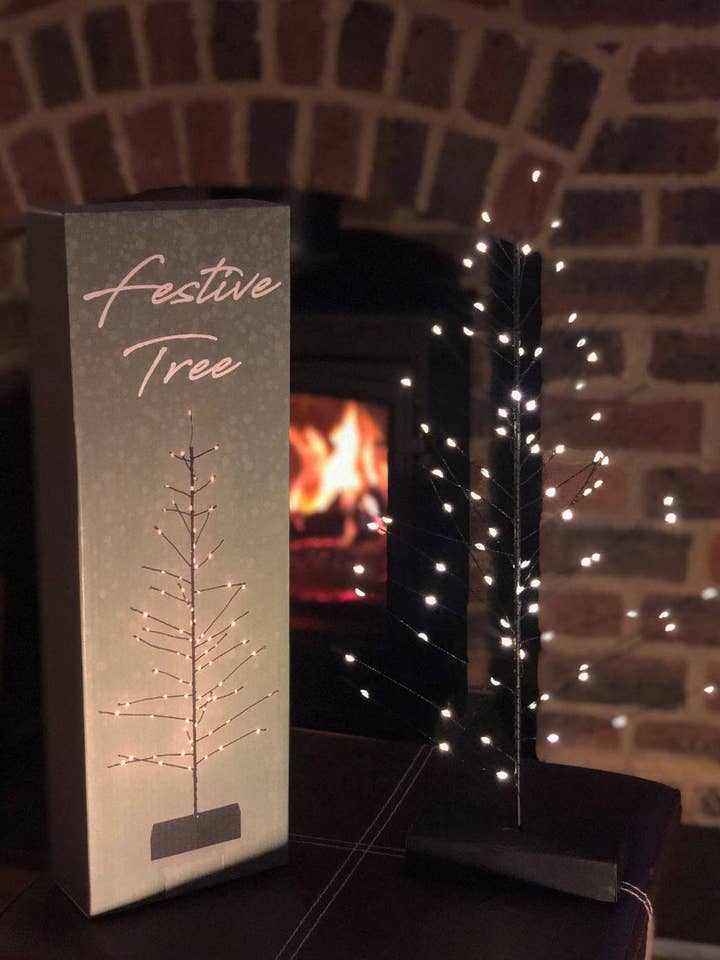 Festliche Baumleuchte - Batterie-Tischdekoration für den Großhandel von Lumina Of London CA