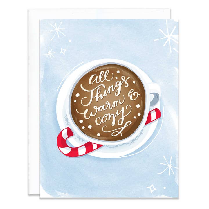 All Things - Tarjeta cálida y acogedora para venta al por mayor de Joylark Studio