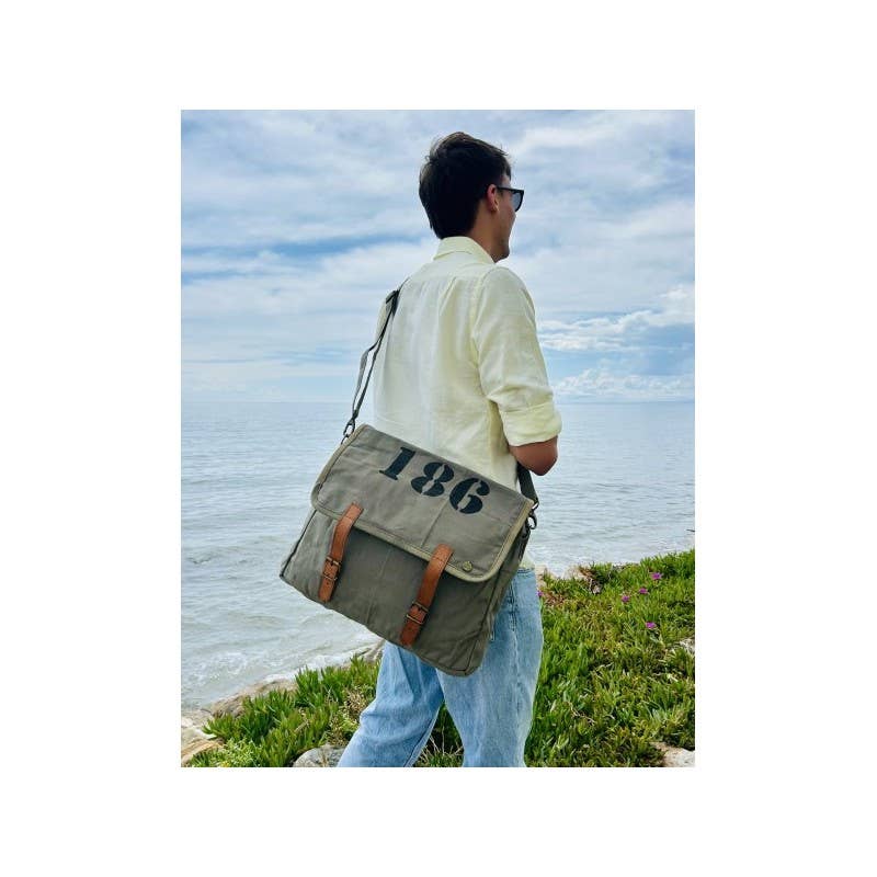 Casa Natura Design SL - Wholesale Shoulder Bag - Unisex - Vintage Messenger Bag SAMFORD XLBA0810