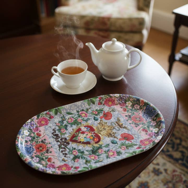 Mouchkine Jewelry - Vendita all'ingrosso Vassoi decorativi - Exvoto piatto ovale 44x28cm2