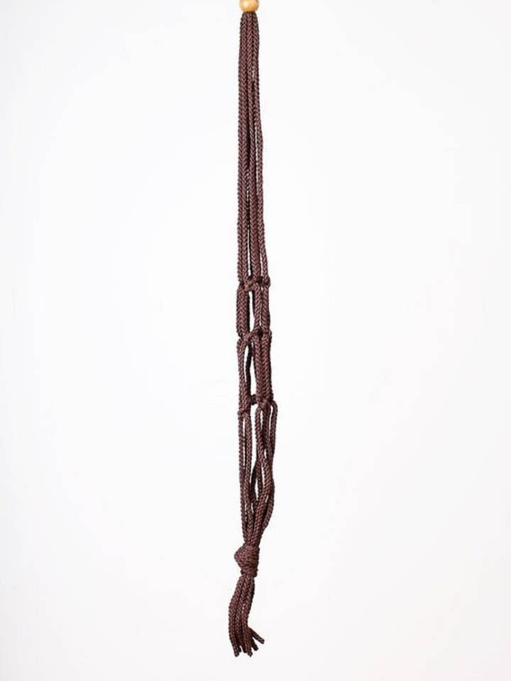 30" Brown Macrame for wholesale by Primitive Planters