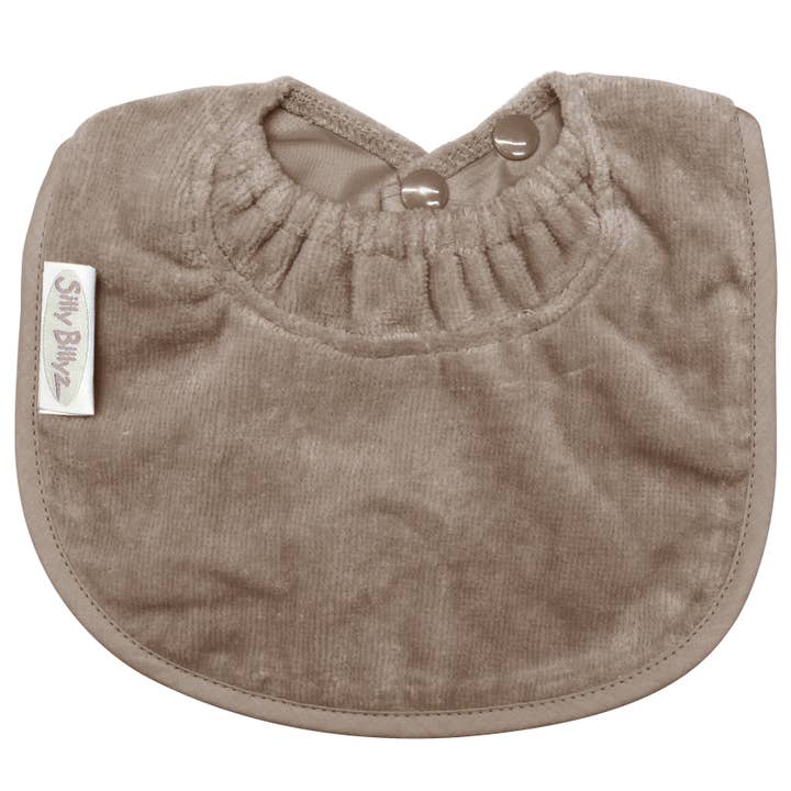 Taupe towel biblet for wholesale by Silly Billyz