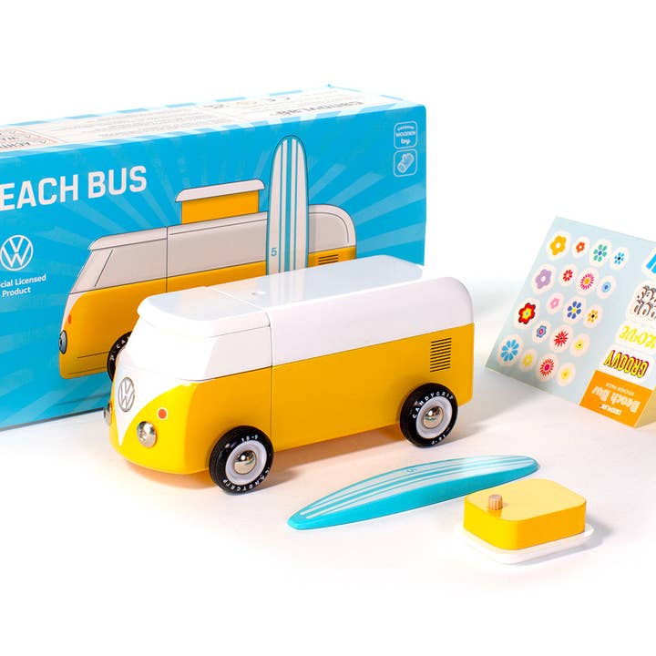 Candylab Toys - Wholesale Toy Car/Truck - Kids - VW Beach Bus Sunset1