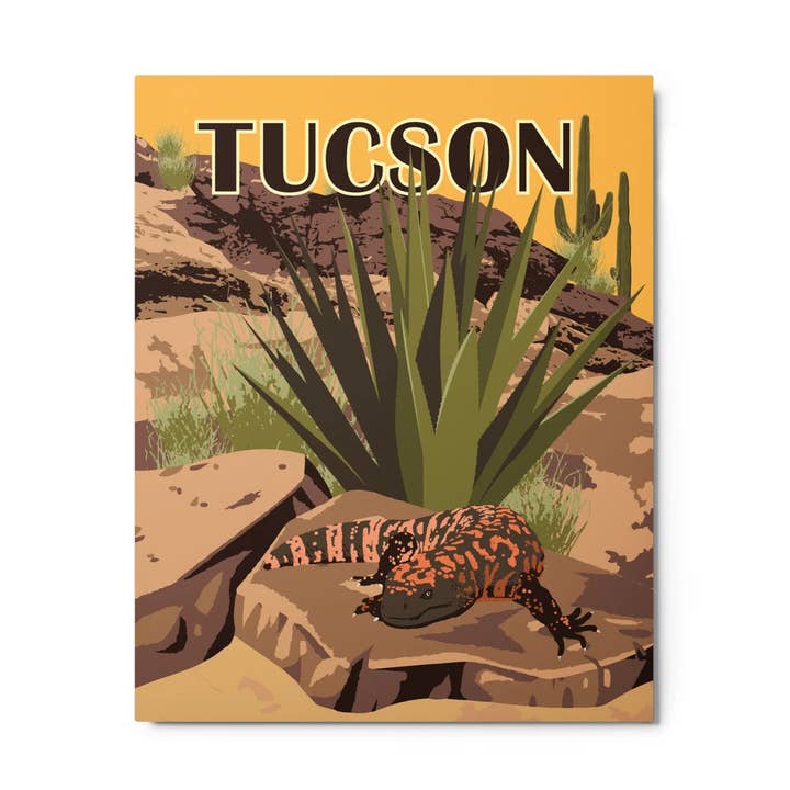 Stampa 8x10 Mostro di Gila per la vendita all'ingrosso da parte di RetroTrek, DBA Sunny Days Gifts