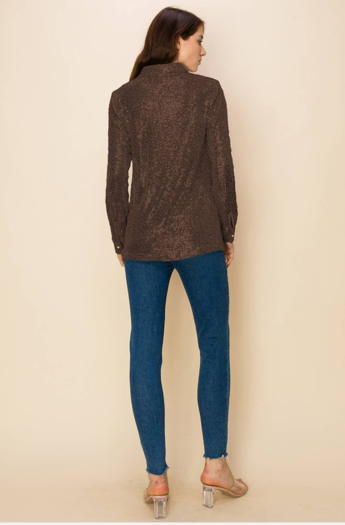 W.A.Y. --Wonderful And Young - Vendita all'ingrosso Camicia - Donna - CAMICIA CON PAILLETTES W.A.Y 
9