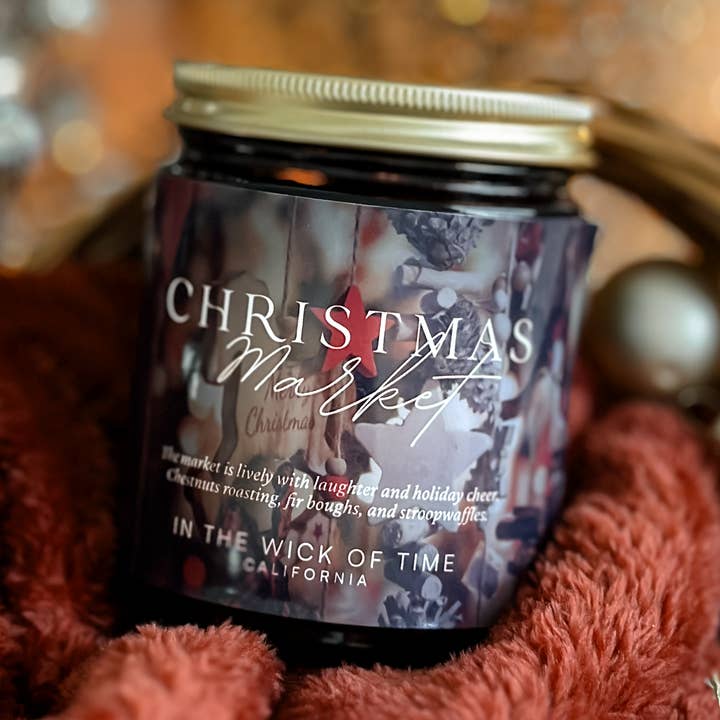 In the Wick of Time - Vendita all'ingrosso Candela in vasetto - Candela del Mercatino di Natale0