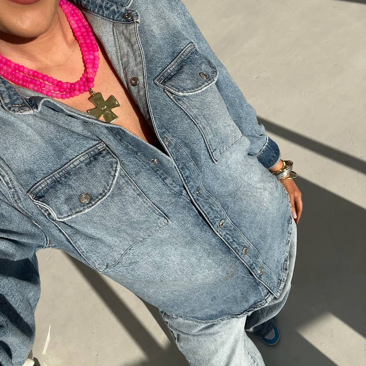 Allie + Bess - Wholesale Beaded/Pearl Necklace - Frannie Necklace6