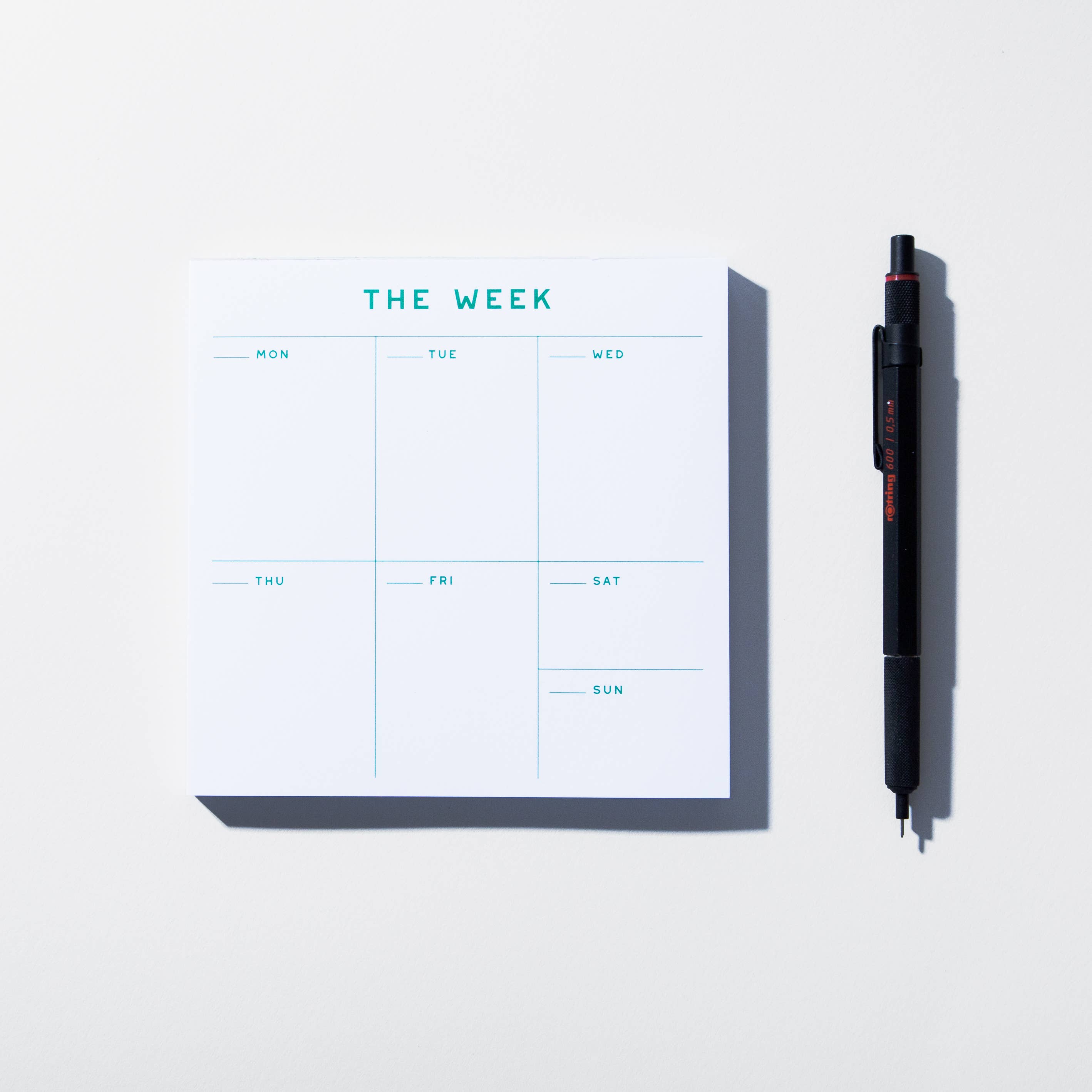 Case Study - Wholesale Planner - Small Weekly Desk Planner Notepad4