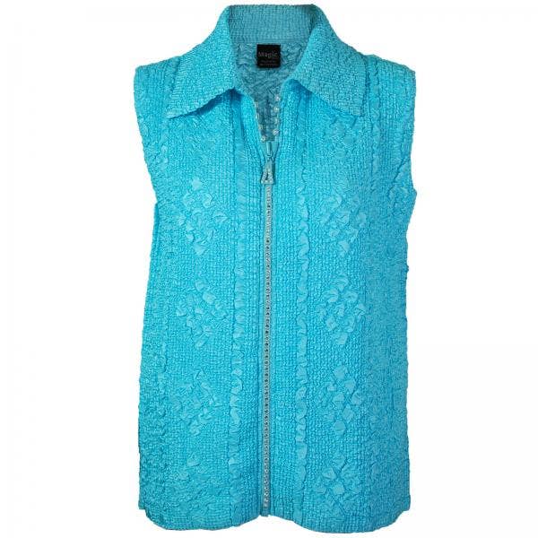 The Magic Scarf Company - Wholesale Outerwear Vest - Women's - 1367 - Diamond Zipper Vests30