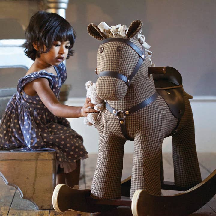 Little Bird Told Me Uk – wholesale Rocking horse – Child – Chester & Fred Rocking Horse (12m+) - children's wooden toys
