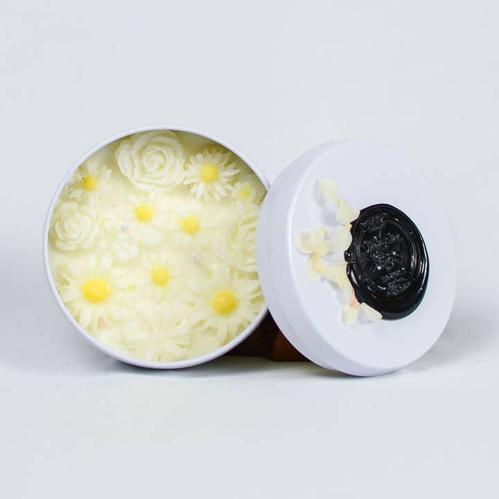 Caribbean Breeze Candle - Coconut Wax - 8oz Tin for wholesale by Malaysian Lights Candle Company