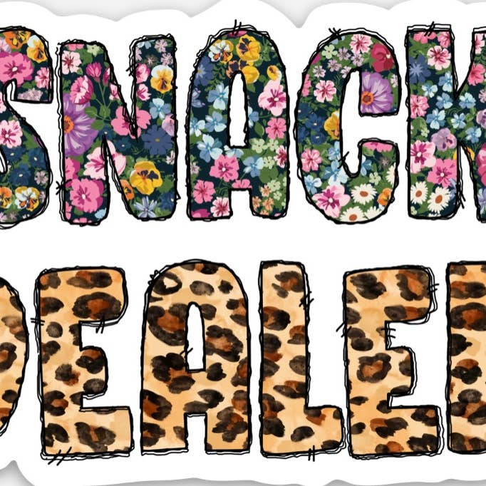 snack dealer sticker for wholesale by Glitz-z