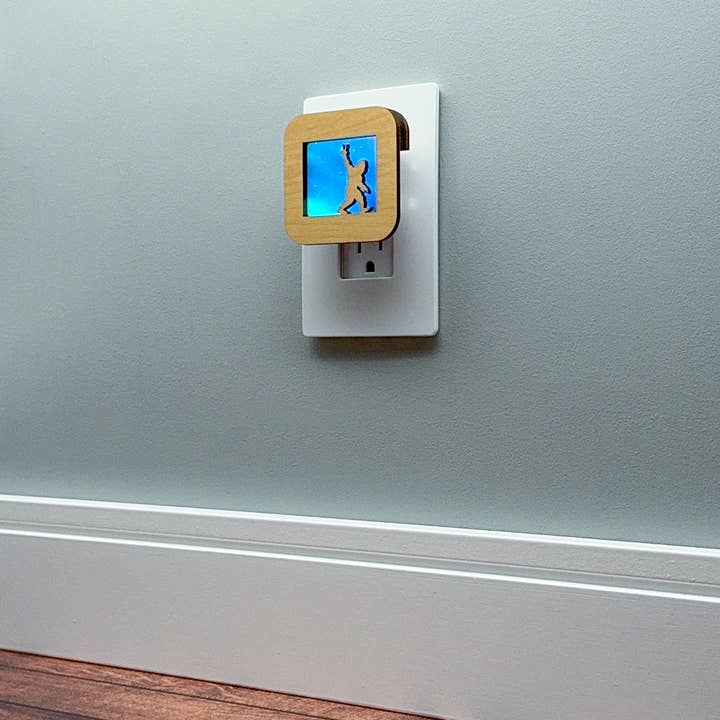 Swaplights Night Lights - Vente Veilleuses - Veilleuse Bigfoot Peace Out4