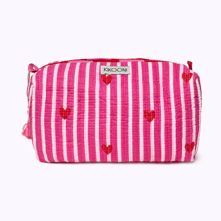 Neceser "LOVE Edition" rosa para venta al por mayor de kikooni
