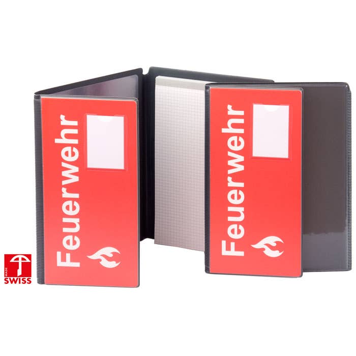 A5 brandvæsen mappe for engroshandel hos Mentrex