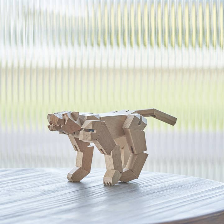 Yoshiaki Ito Design - Wholesale Wood Toy - Kids - Morphits ® Tiger Wooden Toy: Roaring Adventures Await in our12