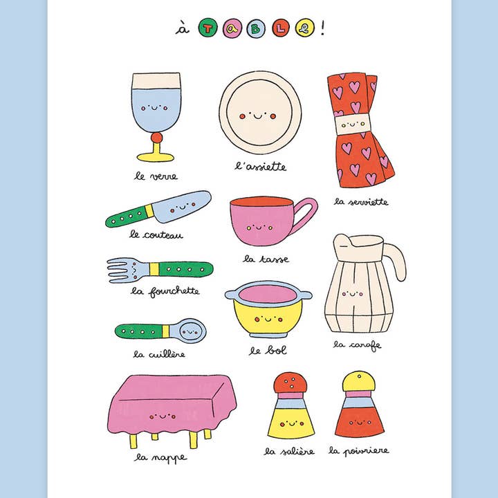 Immaginario della tavola per la vendita all'ingrosso da parte di Marylou Chalon