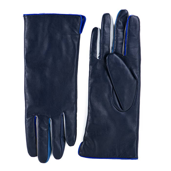Long Gloves (Size 7.5) - Blue for wholesale by Mywalit