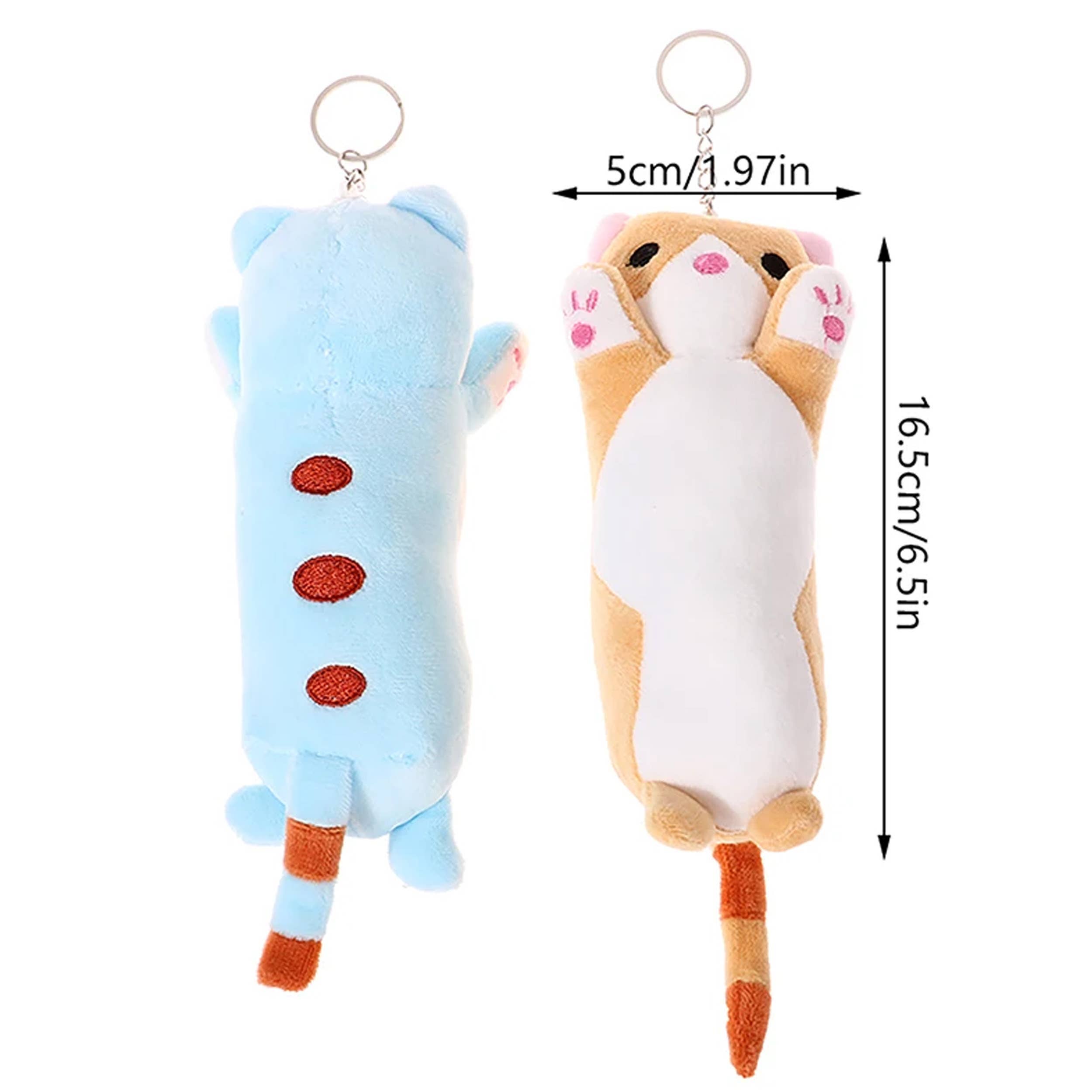 Buddha Yoga - Vendita all'ingrosso Portachiavi - Bambini - Adorabile Portachiavi Giocattolo Morbido a Forma di Gatto Lungo in Stock8