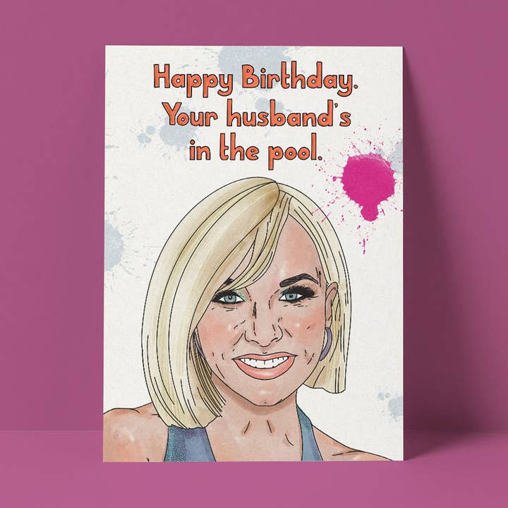 Din mand er i puljen fødselsdagskort for engroshandel hos Pretty Good Cards