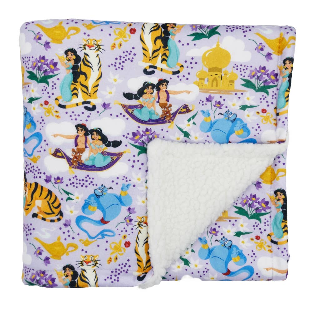 SASSY WOOF - Wholesale Throw Blanket - Pet Blanket - Disney's Jasmine1