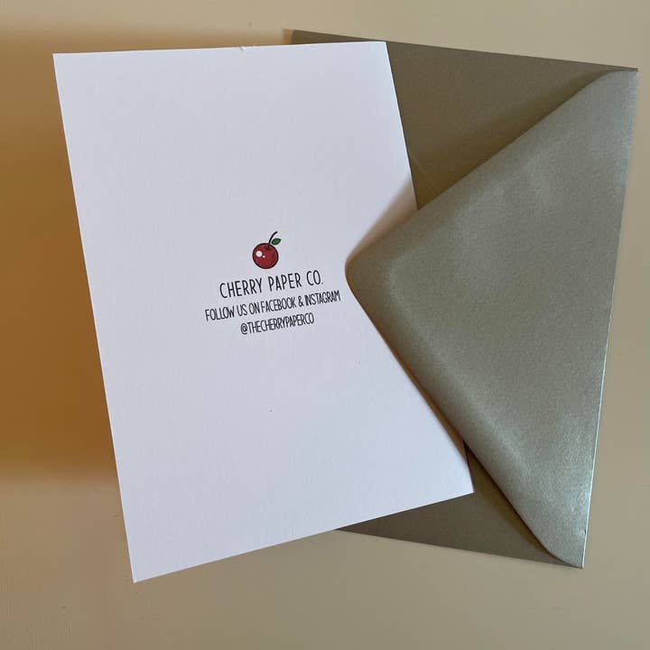 The Cherry Paper Co - Vendita all'ingrosso Biglietti di auguri - Biglietto di auguri irlandese Lá Breithe Shona Duit A61