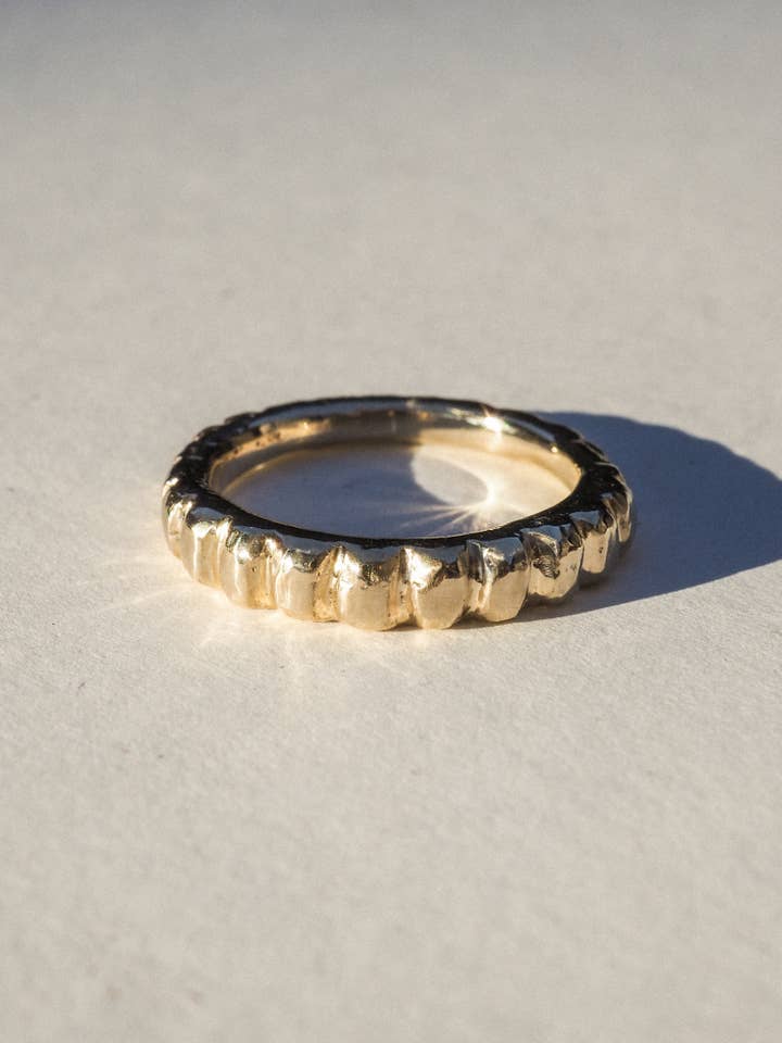 nolita ring | organic forms ring | bronze for wholesale by Emily Hartwell