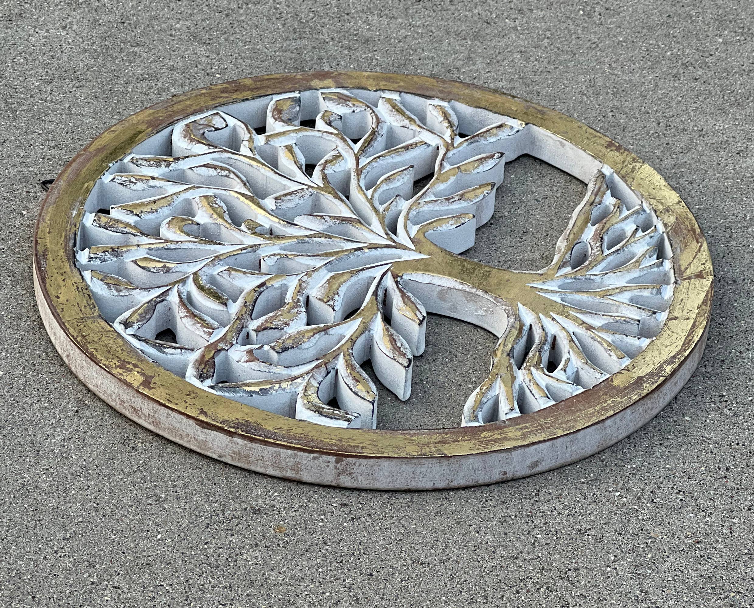 Lungta Imports - Wholesale Wall Accent - Handcrafted Wooden Tree of Life Wall Decor Hanging Art15