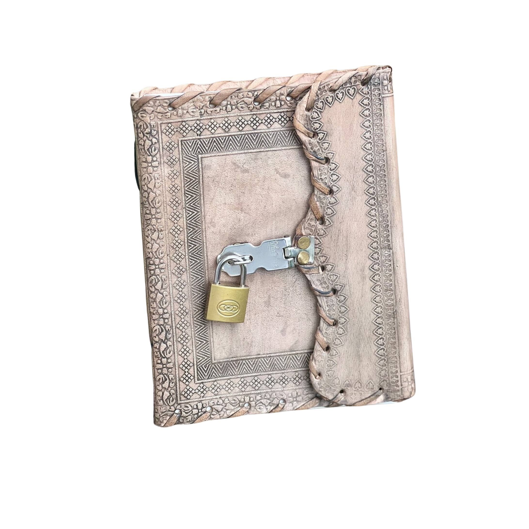 Billion Brothers - Wholesale Journal/Diary - Key Lock Leather Journal Vintage Handmade Journal Notebook