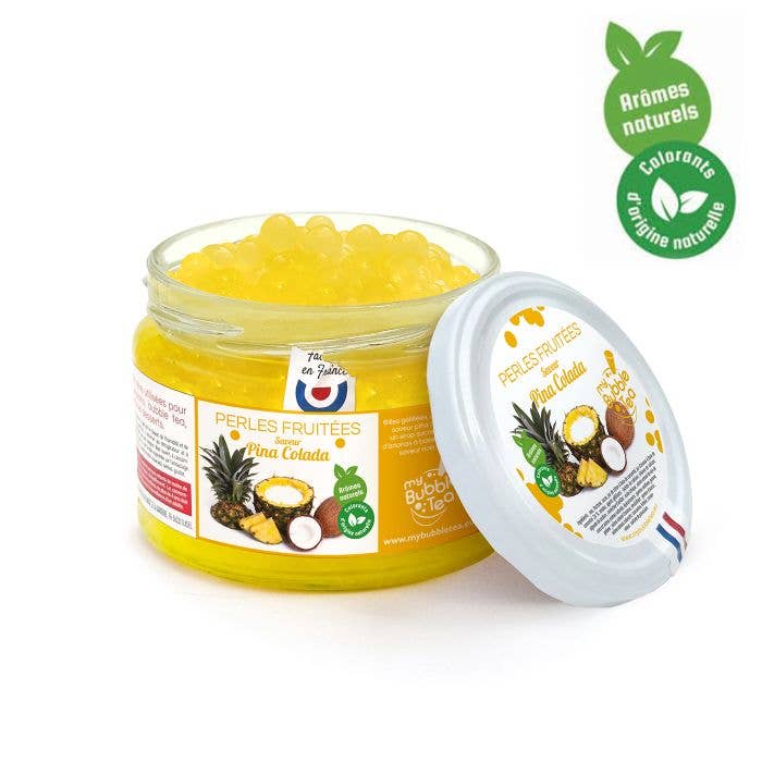 My Bubble Tea - Wholesale Iced Tea - Pina Colada Fruit Pearls - Made in France1