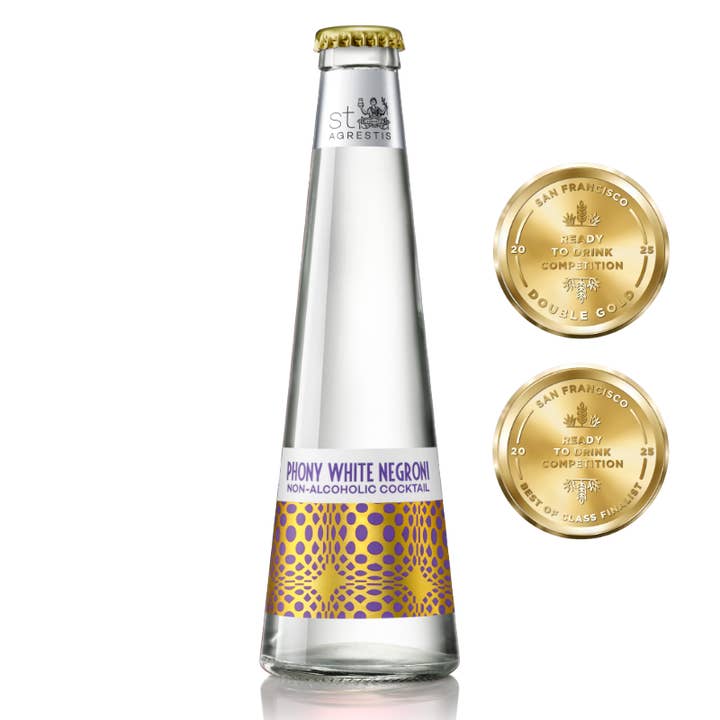 St. Agrestis - Wholesale Non-Alcoholic Aperitif/Mocktail - St. Agrestis Non-Alcoholic Phony White Negroni.