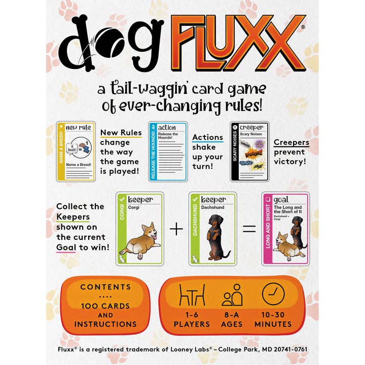 Looney Labs - Wholesale Card Game - Dog Fluxx2