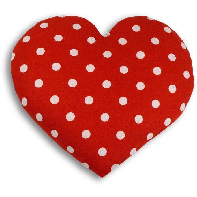 Leschi - Wholesale Hot/Cold Compress - Heart heat pillow, organic wheat grain pillow, LARGE, 18 x 20 cm1