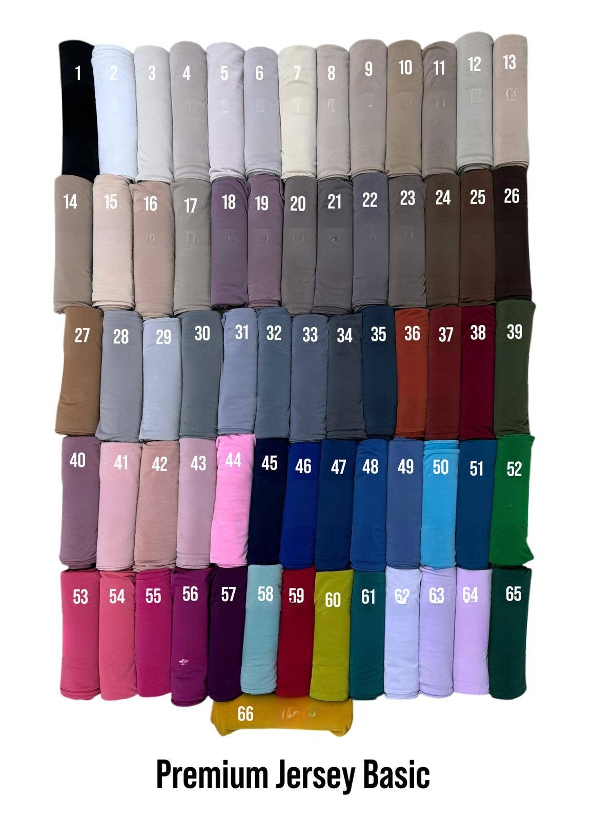 Netazone - Wholesale Hijab - Women's - Premium Jersey Basic1