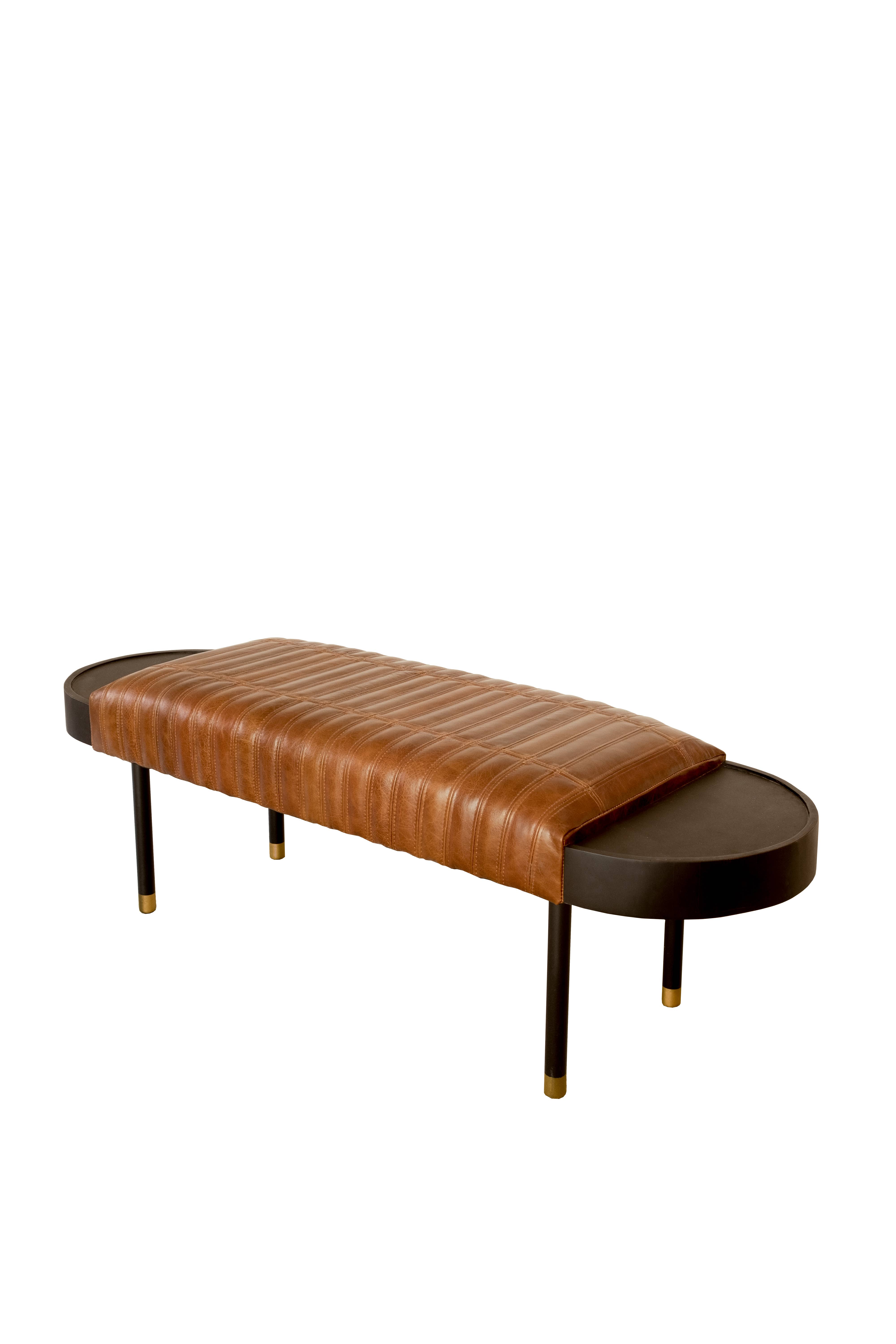 Mango Furniture Inc. - Wholesale Bench - Zehara Bench Brown1