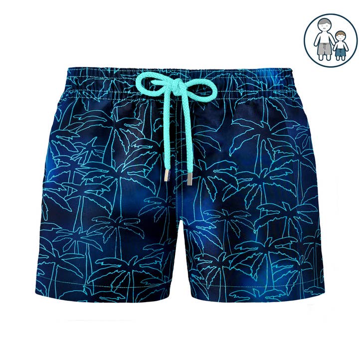 Collins Boys - Foggy Palms Hybrid Short for wholesale by Capelle Miami