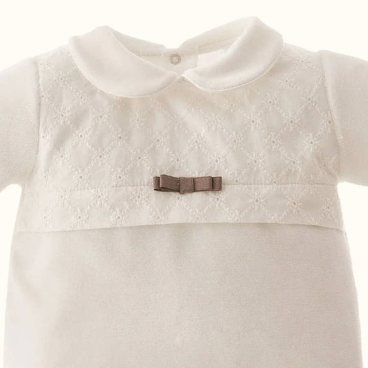 Pim-Pam-Pum - Wholesale Jumpsuit - Baby - Romantic 2 Beige Babygrow2