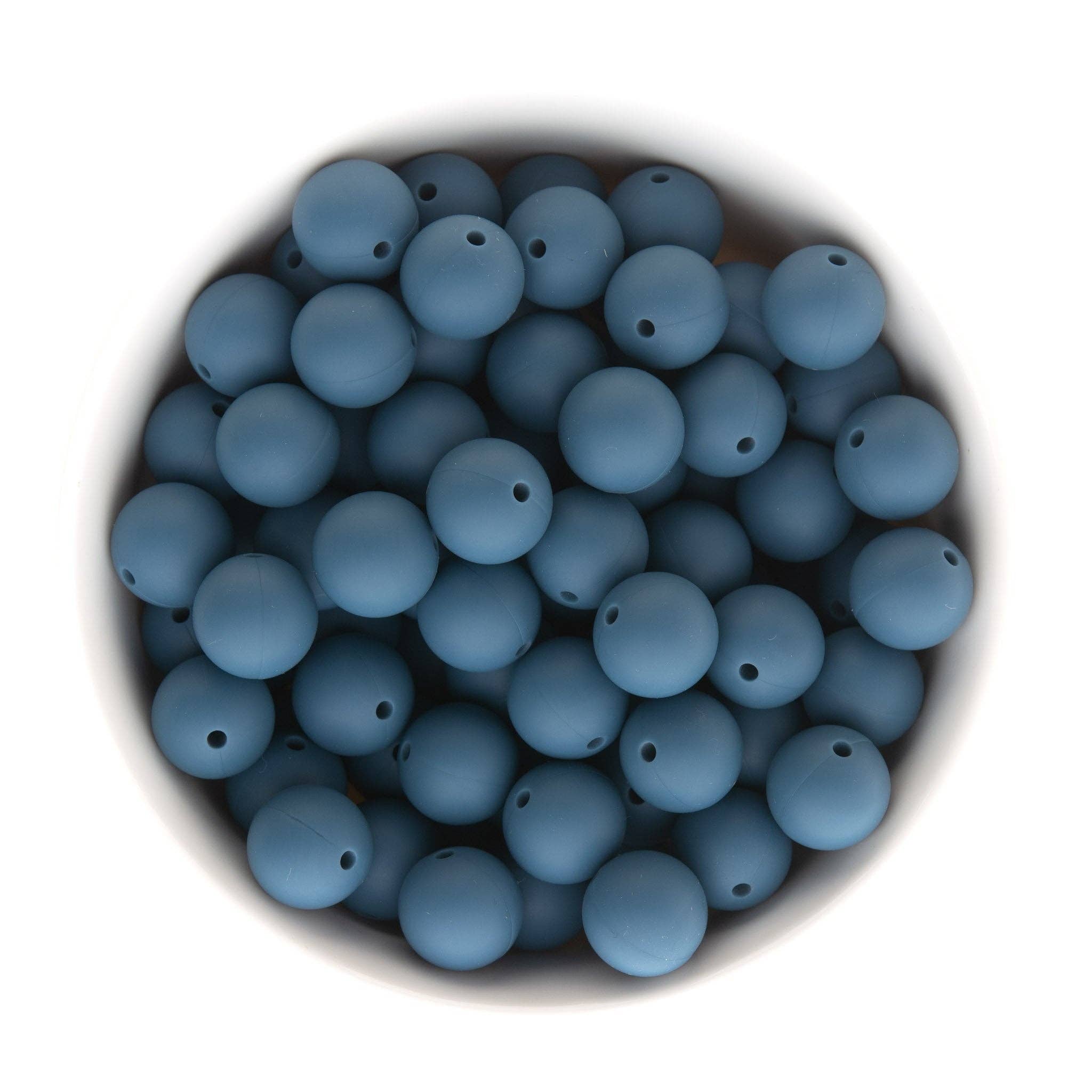 Cara & Co Silicone Craft Supply - Wholesale Beads - 15mm Round Silicone Beads31