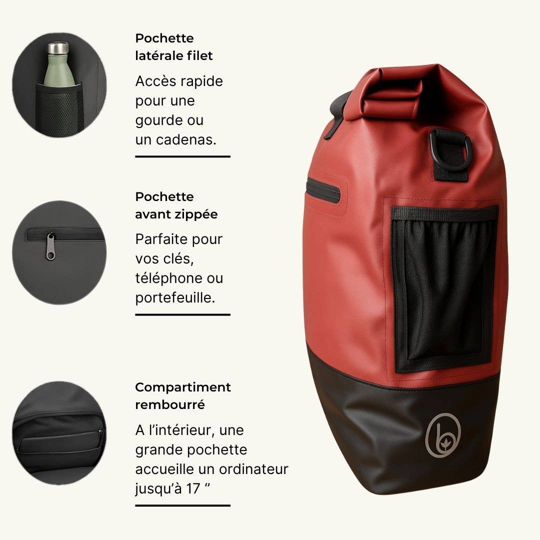 BADAWIN - Wholesale Biking Accessories - Ancel Badawin Saddlebag/Bicycle Luggage Carrier9